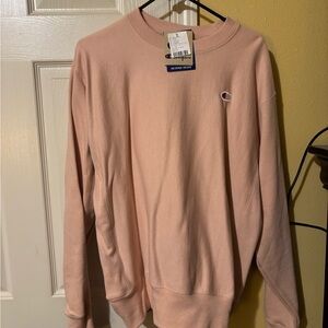 Champion Women’s Pink Sweater crewneck